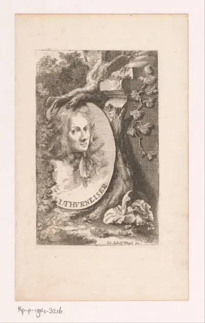 Portret van Johann Jakob Thurneysser