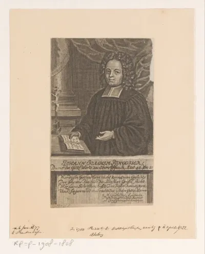 Portret van Johann Joachim Pinggieser