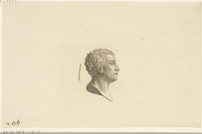 Portret van Johann Joachim Winckelmann