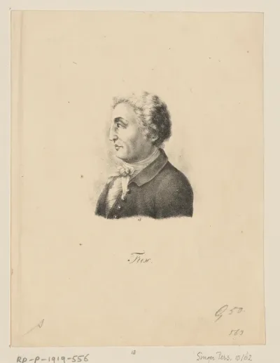 Portret van Johann Joseph Fux