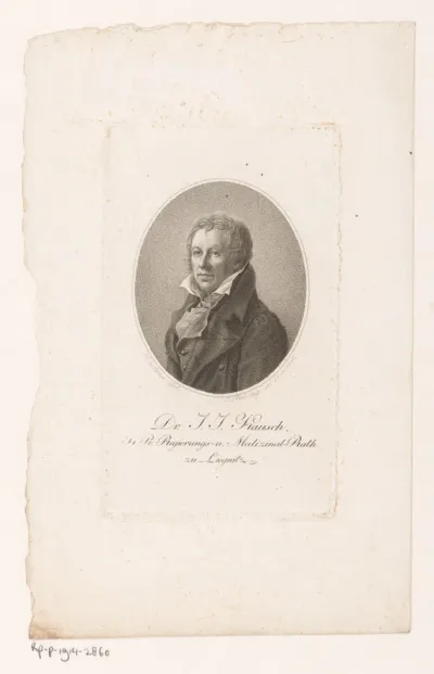 Portret van Johann Joseph Kausch