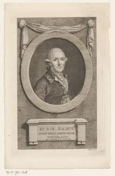 Portret van Johann Kaempf