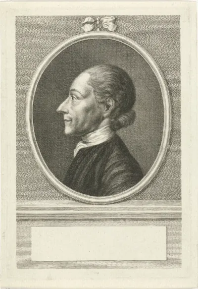 Portret van Johann Kaspar Lavater