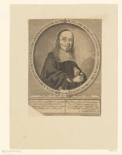 Portret van Johann Kemmel