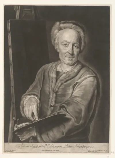 Portret van Johann Kenckel
