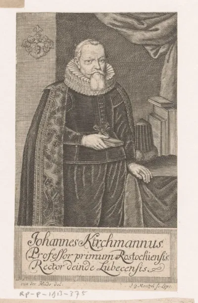 Portret van Johann Kirchmann