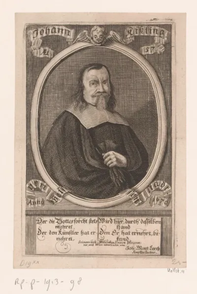 Portret van Johann Kissling