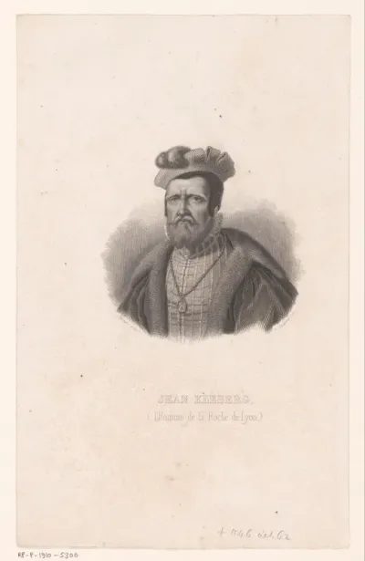 Portret van Johann Kleeberger