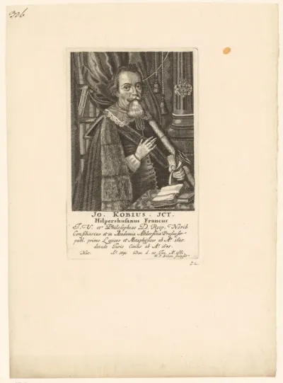 Portret van Johann Kob