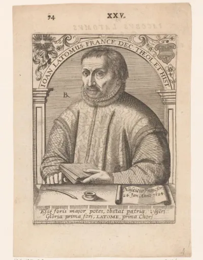 Portret van Johann Latomus