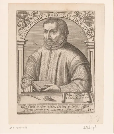 Portret van Johann Latomus