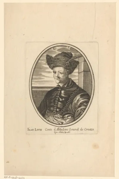 Portret van Johann Ludwig Hector, graaf van Isolani