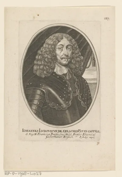 Portret van Johann Ludwig von Erlach