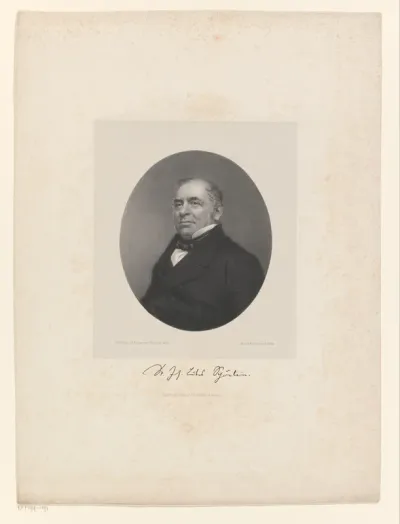 Portret van Johann Lukas Schönlein