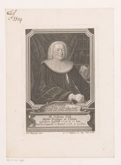 Portret van Johann Lutz
