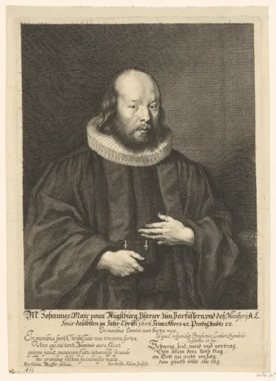 Portret van Johann Mair