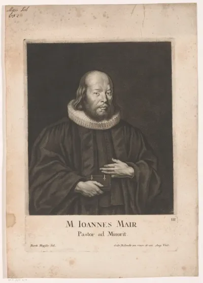 Portret van Johann Mair