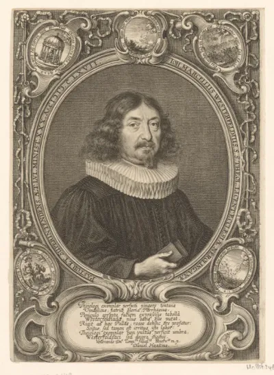 Portret van Johann Marcellus Westerfeld