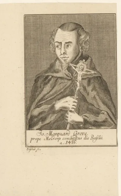 Portret van Johann Marquard Grove