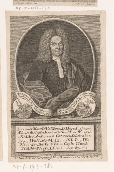 Portret van Johann Martin Luther (II)
