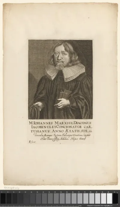 Portret van Johann Marx