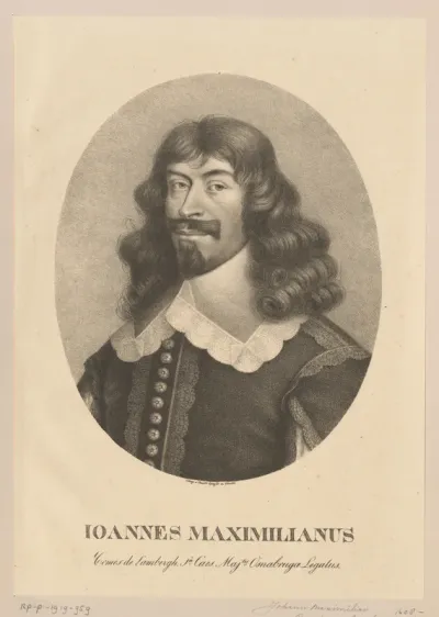 Portret van Johann Maximilian van Lamberg