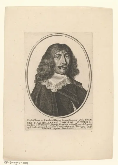 Portret van Johann Maximilian van Lamberg