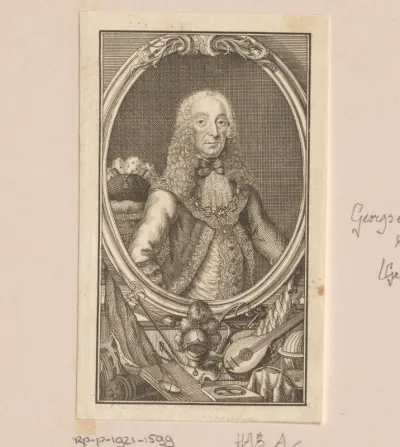 Portret van Johann Maximilian von Preysing