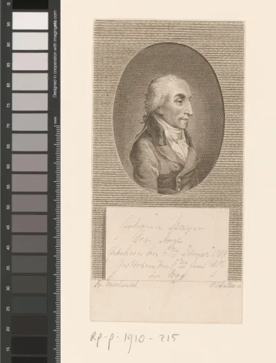 Portret van Johann Mayer