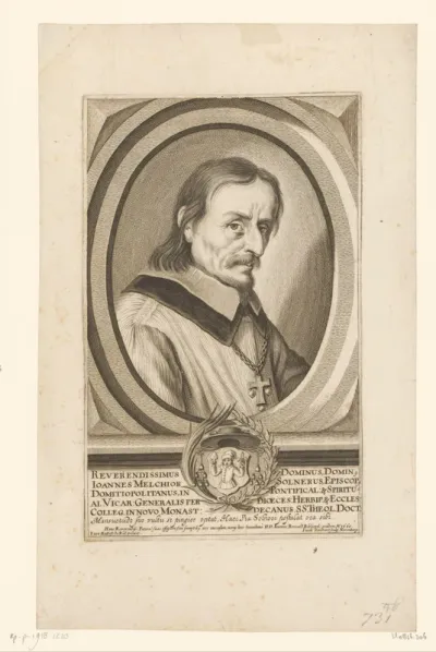 Portret van Johann Melchior Söllner