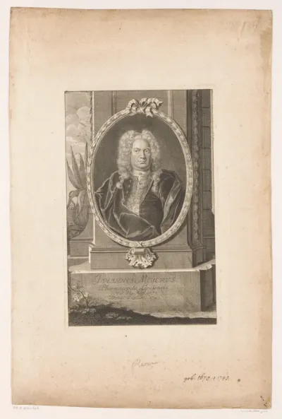 Portret van Johann Meyer