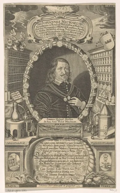 Portret van Johann Michaelis