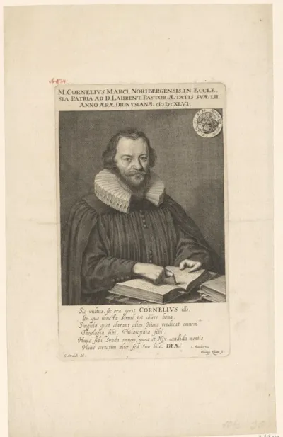 Portret van Johann Molitor
