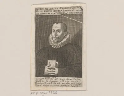 Portret van Johann Mülberger