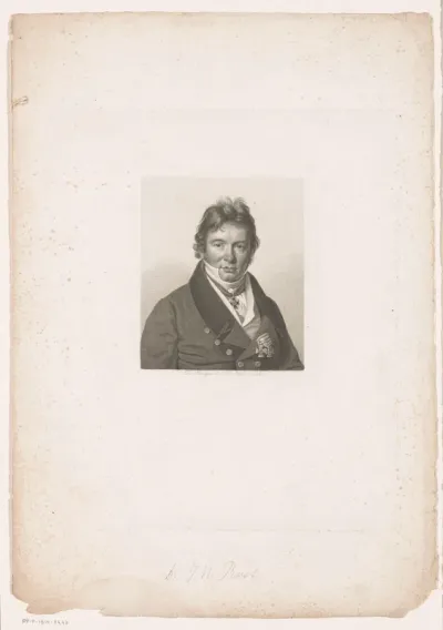 Portret van Johann Nepomuk Rust