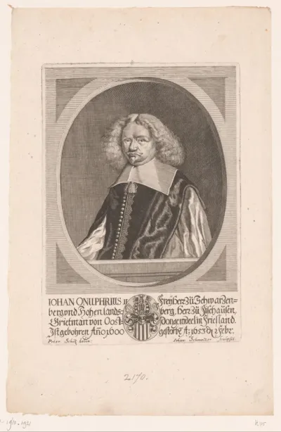 Portret van Johann Onophrius zu Schwarzenberg