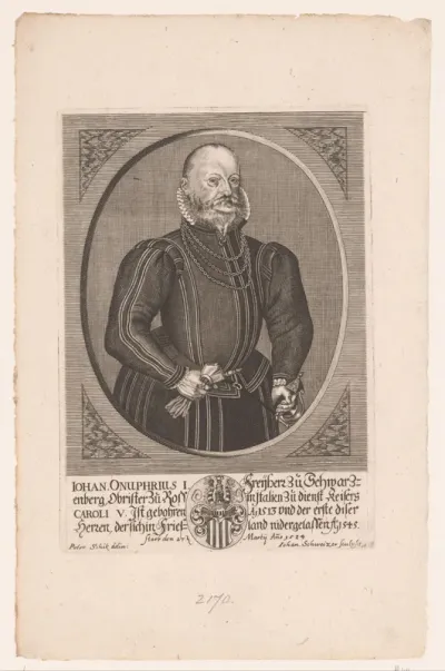 Portret van Johann Onuphrius zu Schwarzenberg