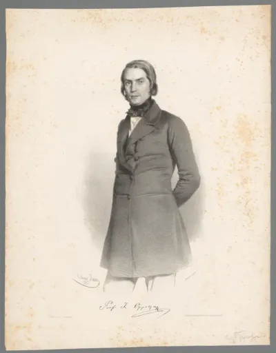 Portret van Johann Oppolzer