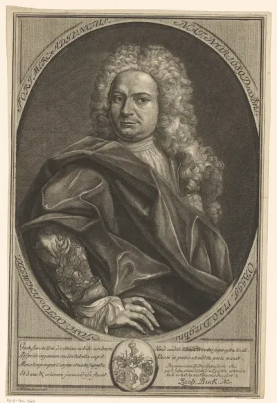 Portret van Johann Otto Schmidt