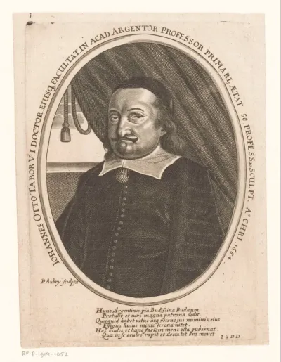 Portret van Johann Otto Tabor