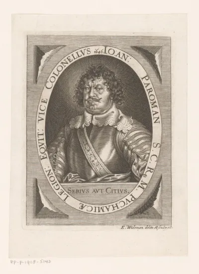 Portret van Johann Paroman
