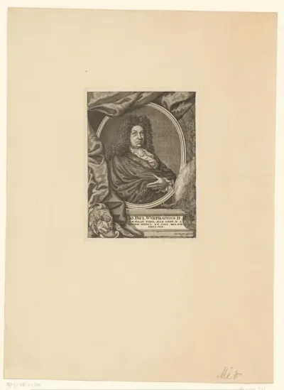 Portret van Johann Paul Wurfbain