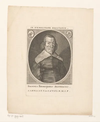 Portret van Johann Permeier