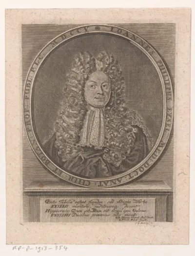 Portret van Johann Philipp Eysel (I)