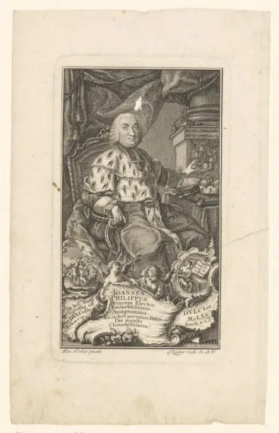 Portret van Johann Philipp von Walderdorff, keurvorst van Trier