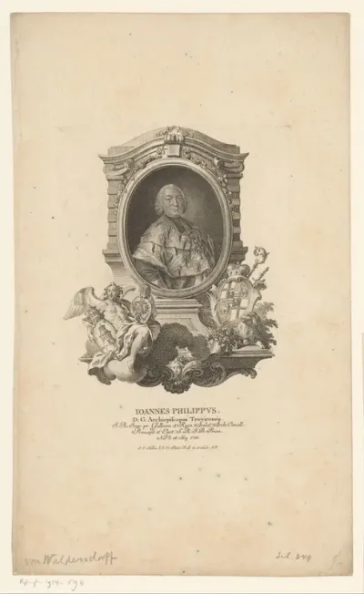 Portret van Johann Philipp von Walderdorff