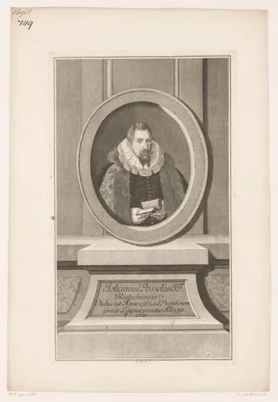 Portret van Johann Posselius