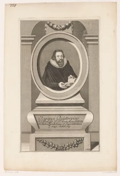 Portret van Johann Quistorp