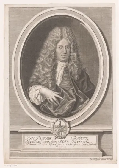Portret van Johann Rhetz