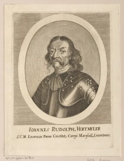 Portret van Johann Rudolf Werdmüller
